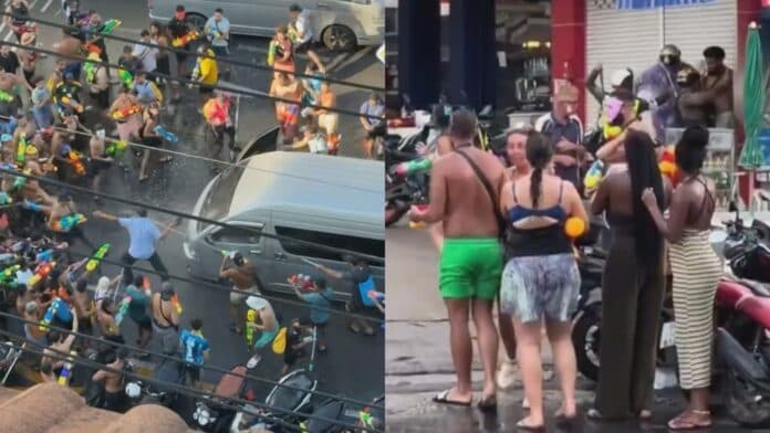 Polícia de Phuket prende sete turistas estrangeiros após ataque com água contra motorista