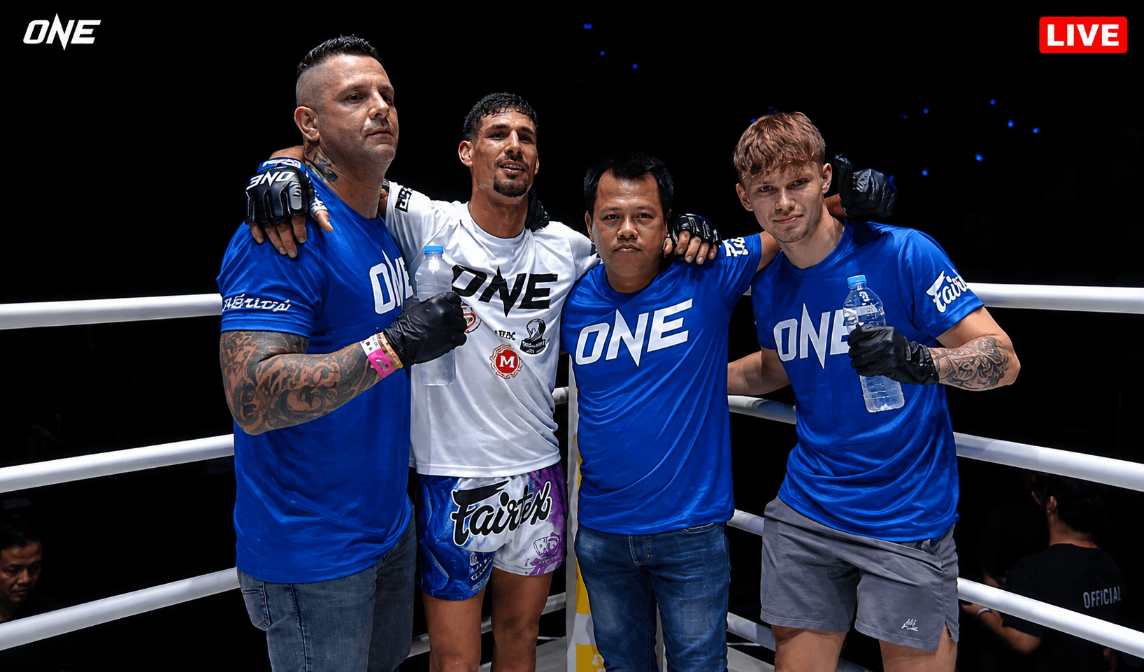 Julio Lobo vence Kongklai em luta intensa no ONE Lumpinee 152