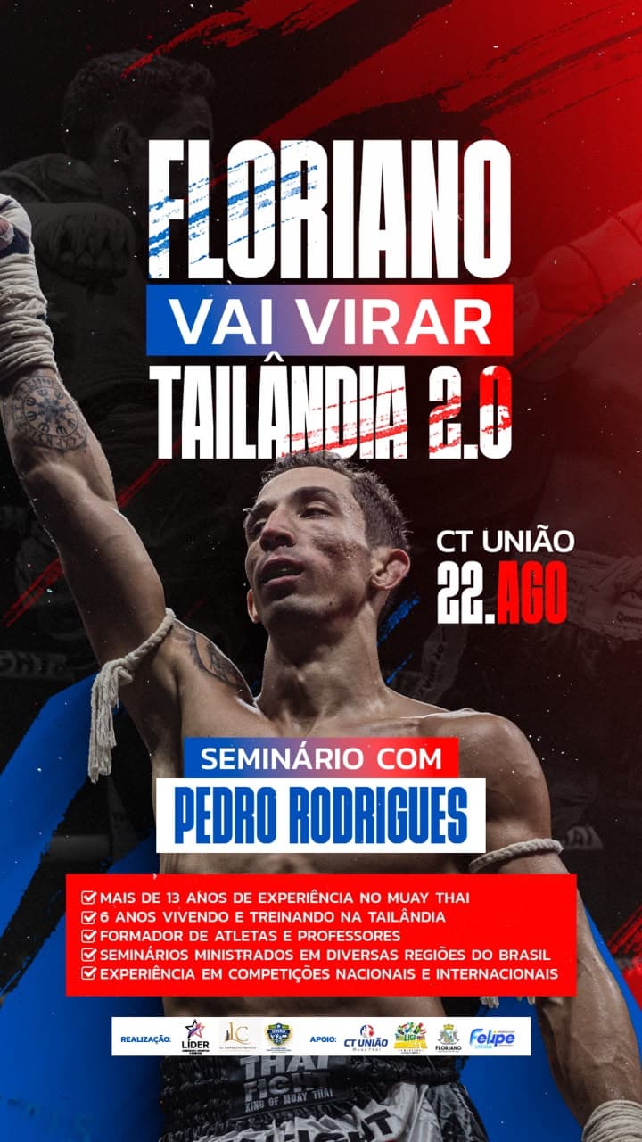 Floriano vira Tailândia: seminário histórico agita o Muaythai no Piauí