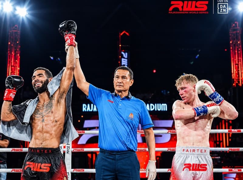 Neimar Almeida conquista vitória em estreia no tradicional Rajadamnern, em Bangkok