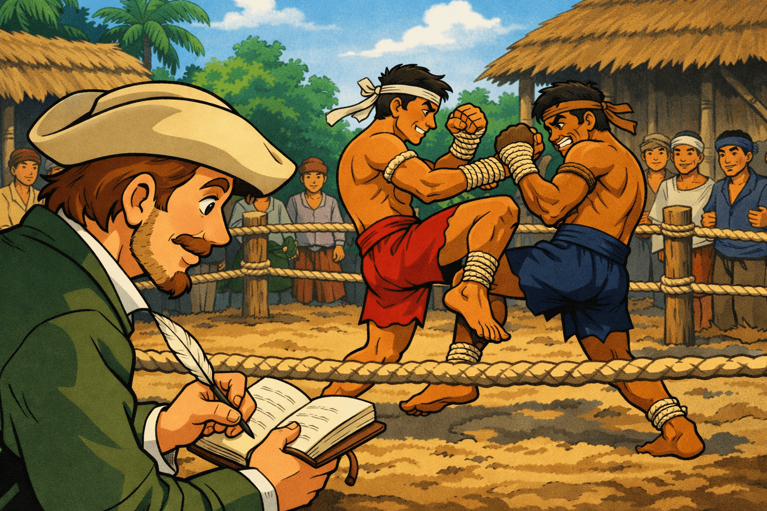 O Olhar do Estrangeiro: Séculos de Muay Thai Relatados pelo Mundo