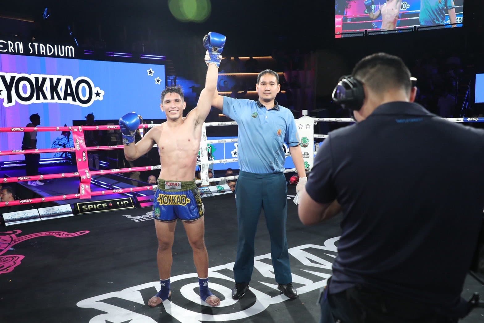 Israel dos Santos brilha novamente no Rajadamnern Stadium e consolida nome no Muay Thai tailandês