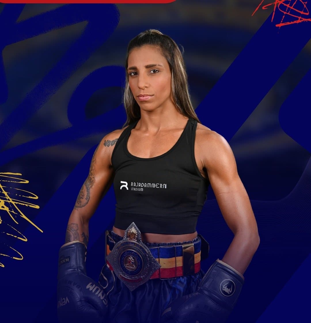 Bárbara Aguiar sonha com a criação da categoria 55 kg no Rajadamnern Stadium