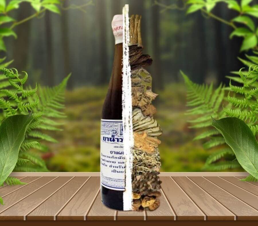 A bebida de ervas Tailandesas que é mais conhecida como o drink do capiroto