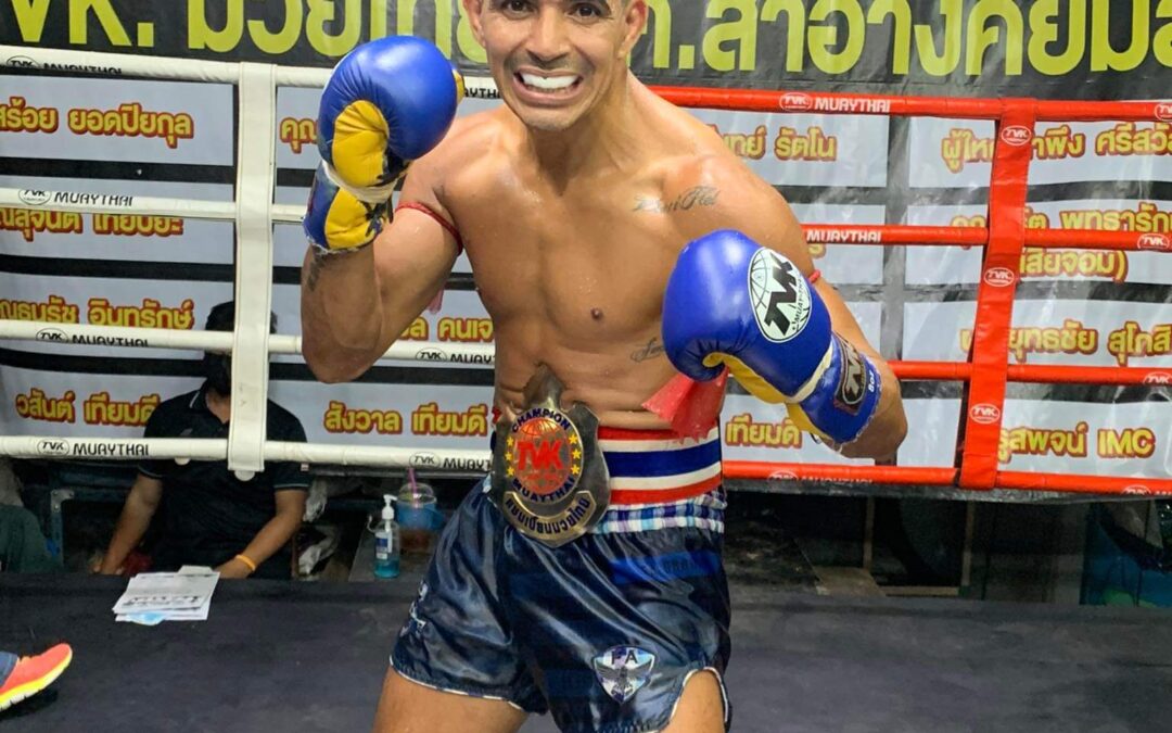 Lutador maranhense conquista mais um cinturão na Tailândia