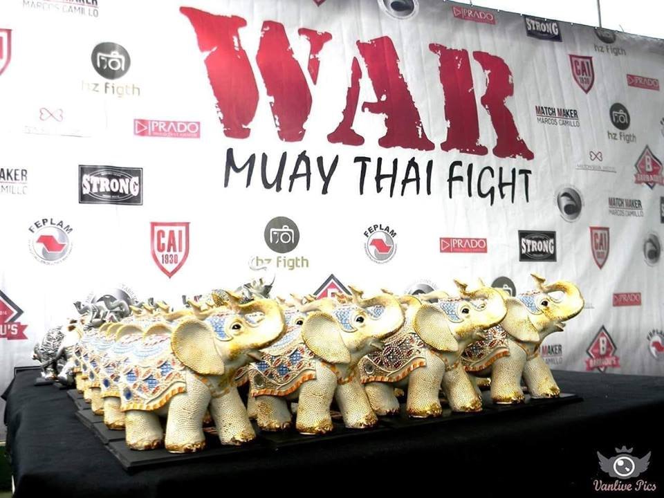 War Muaythai com prêmio de 10 mil reais