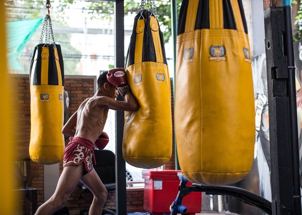 Os campos de muaythai na Tailândia: FA Group Gym