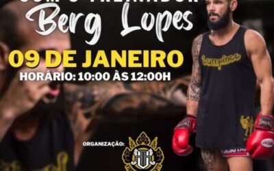 Aulão de Muaythai com o treinador Berg Lopes