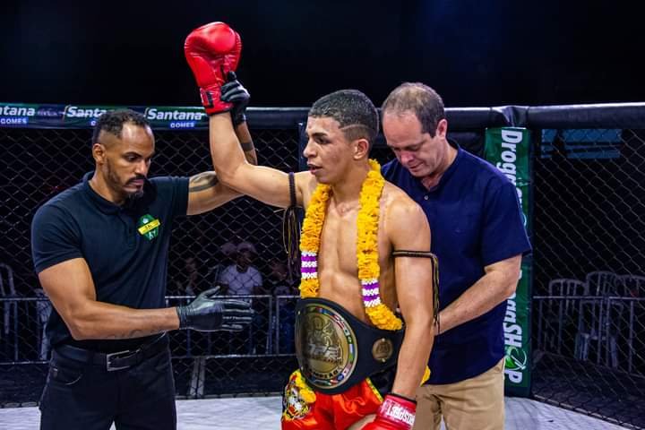 Harllem Igor, atleta goiano, colocou seu título em jogo na edição 17 do NP FIGHT