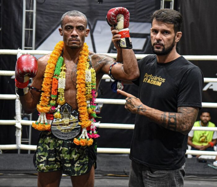 Campeão Wanderley Moraes e João Fernandes