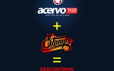 Acervo Thai fecha parceria com a marca de fight wear STEMPS