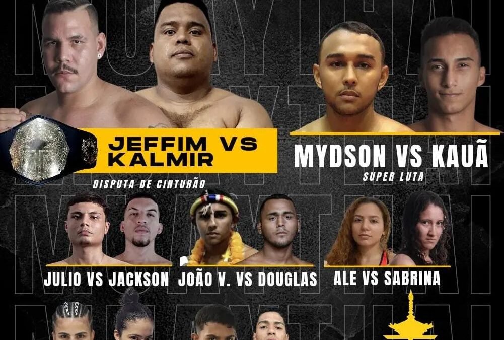 Jefferson Salviano se torna o primeiro campeão peso pesado do Thai One