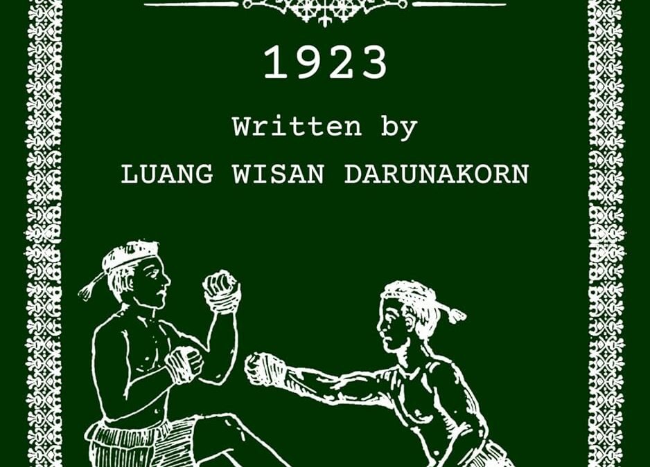 O primeiro livro publicado sobre muaythai na Tailândia