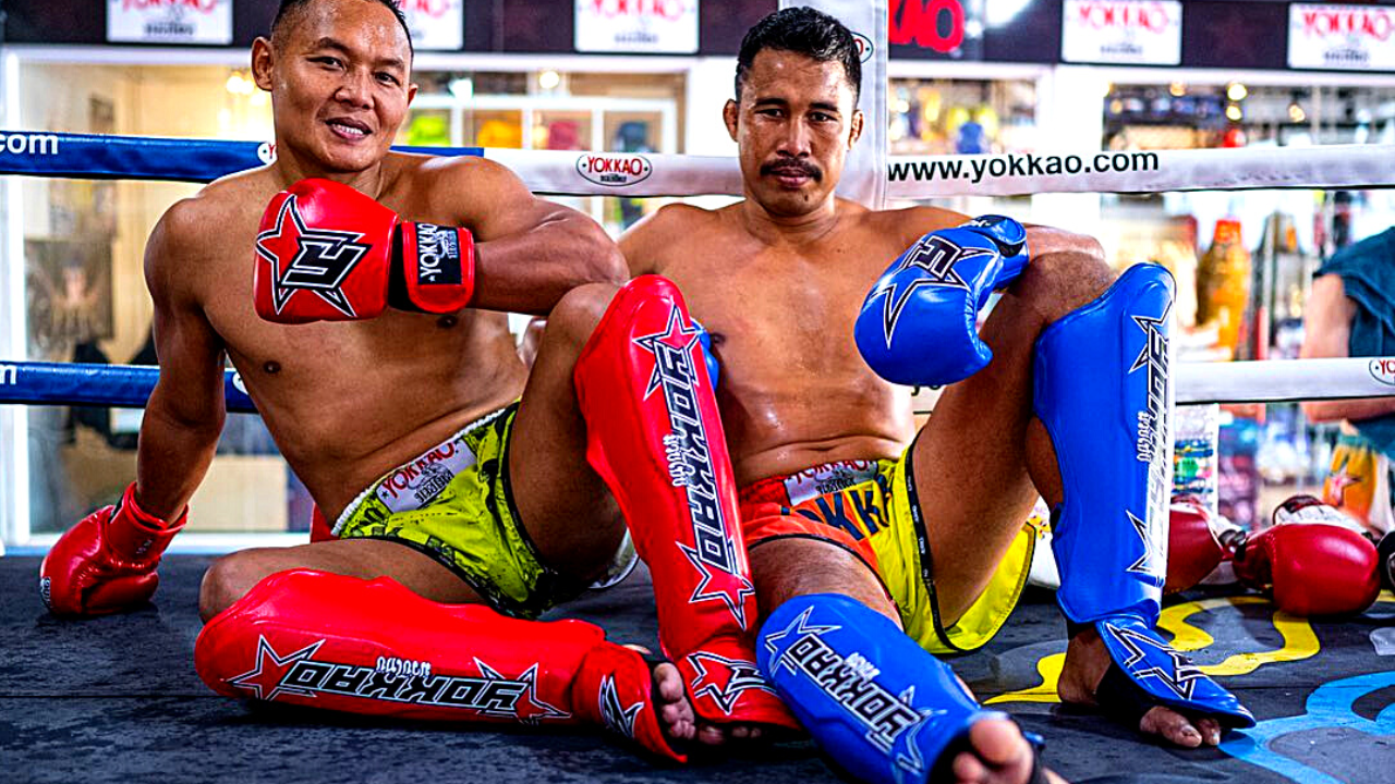 Caneleiras de Muaythai
