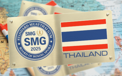 Academias de Muaythai no Brasil recebem a placa SMG pelo Board of Boxing Sport da Tailândia