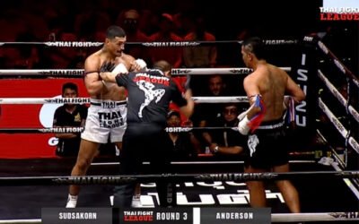 Anderson Santiago faz luta equilibrada contra Sudsakorn Sor Klimmee no Thai Fight League