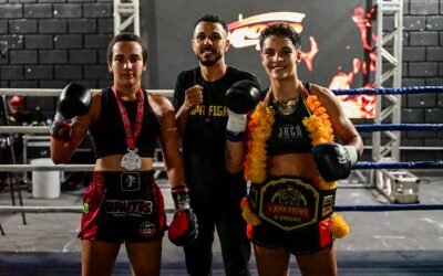 Bianca Vitória e Ebran Mello conquistam os cinturões do Lapa Fight em noite histórica