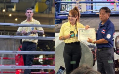 Árbitros brasileiros participam de curso e atuam no Mundial WMO na Tailândia