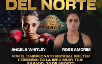 Brasileira Rose Amorim conquista título mundial da WBC Muaythai em Porto Rico