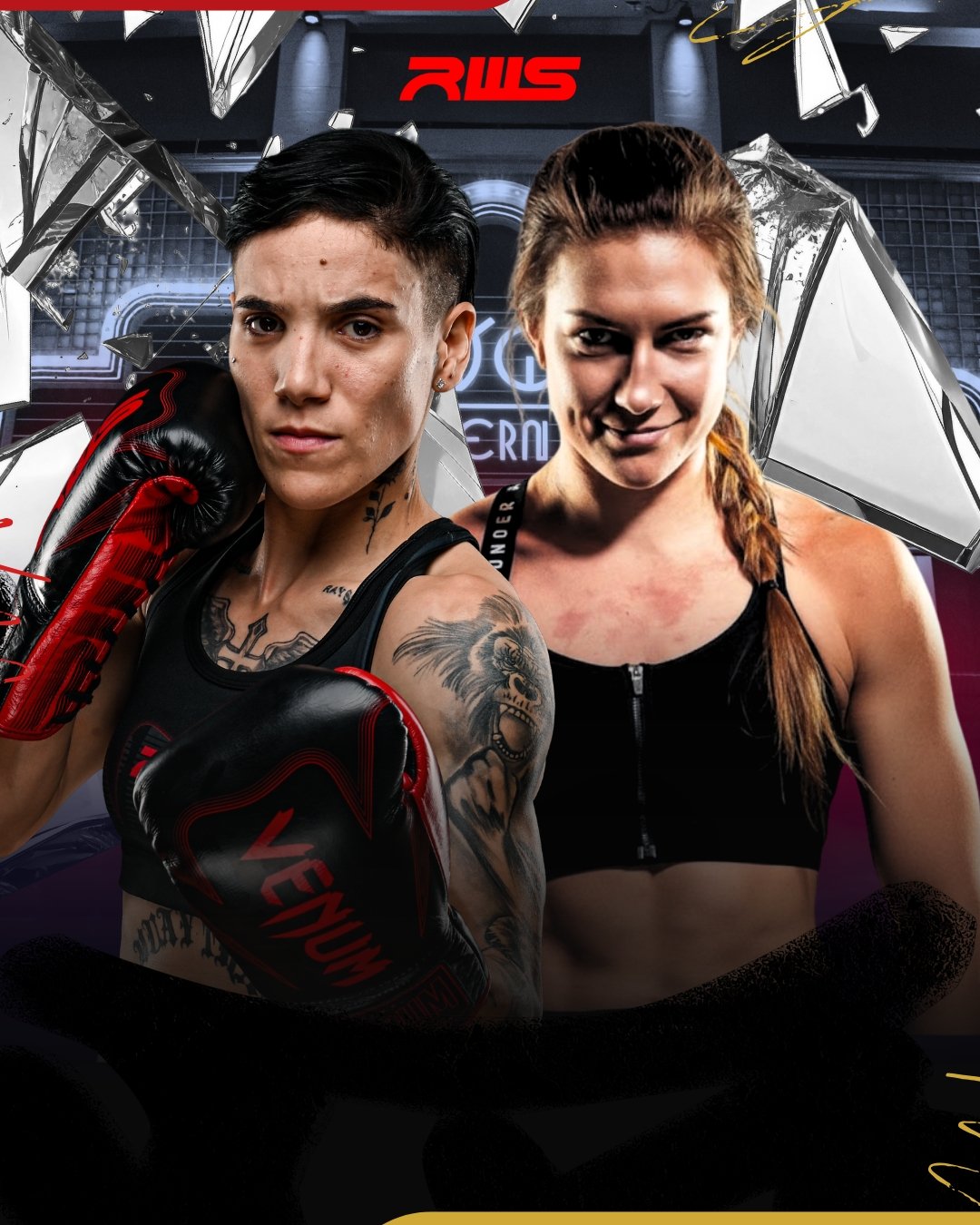 Maria Eduarda encara Eeva Pohto no RWS Maria Eduarda encara Eeva Pohto no RWS